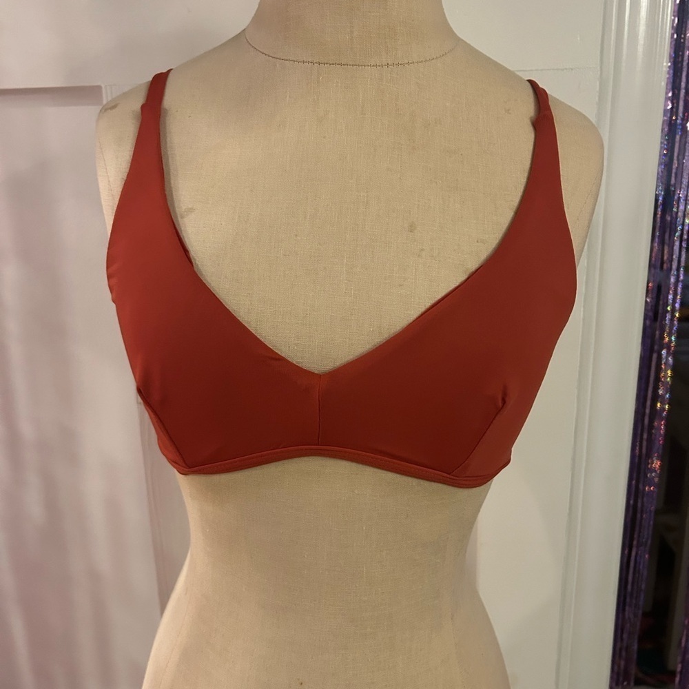 Andie adjustable bikini top medium